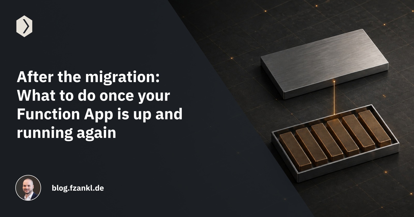 After the migration: What to do once your Function App is up and running again